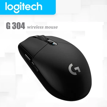 

Logitech G304 LIGHTSPEED Gaming Mouse Wireless With HERO Sensor 12000dpi 400ips AA Battery 2.4G Wireless Mouse for Windows Mac