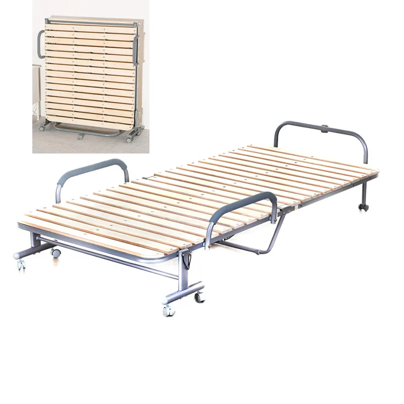 Folding Portable Roll Away Guest Bed With Strong Sturdy Stainless Steel Frame Home Furniture Japanese Futon Bed Bedroom & Office Folding Portable Roll Away Guest Bed With Strong Sturdy Stainless Steel Frame Home Furniture Japanese Futon Bed Bedroom & Office