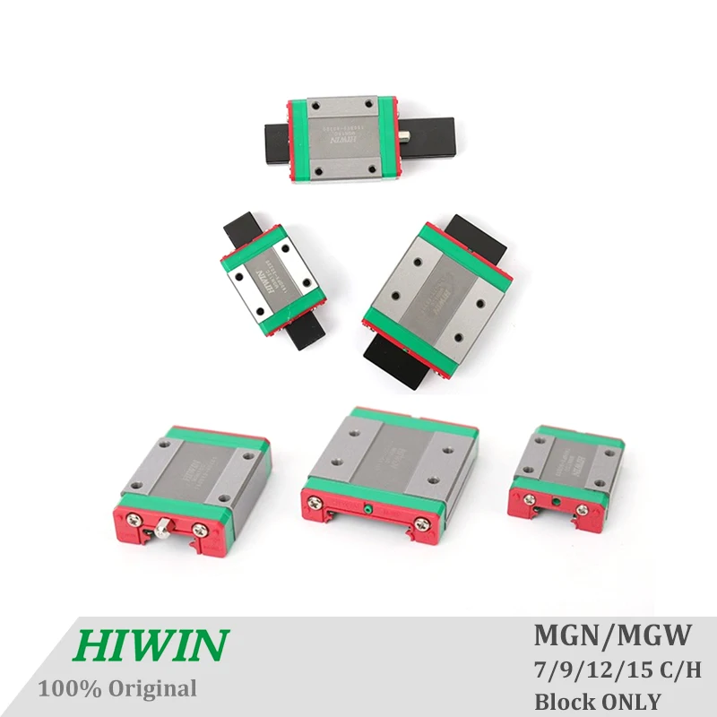 MGN7/9/12/15 Miniature Rail Guide Slide Linear  Block Carriage CNC 