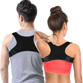 

Adjustable Back Posture Corrector Brace Clavicle Spine Shoulder Lumbar Posture Correction Support Belt for Men Women