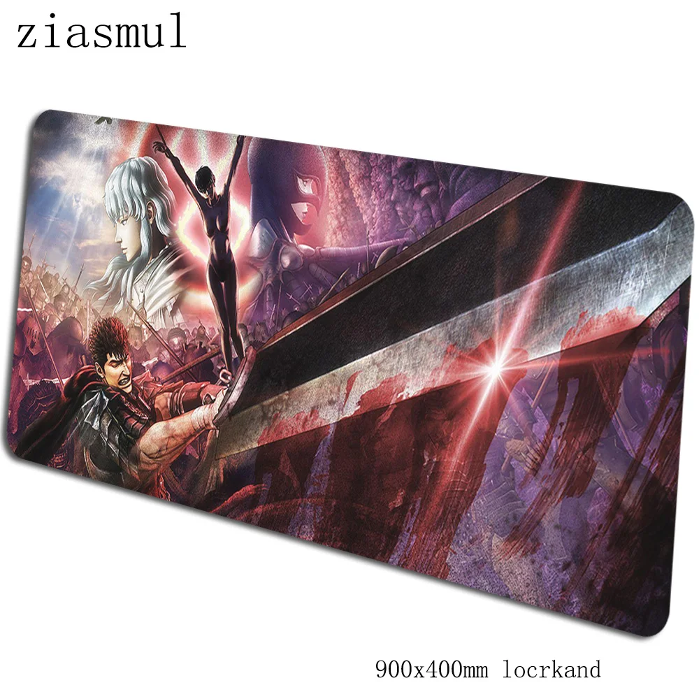 Berserk padmouse 900x400x3 мм игровой коврик для мыши игровой большой коврик для мыши геймерский компьютерный стол дешевый коврик notbook mousemat pc - Цвет: pattern 3