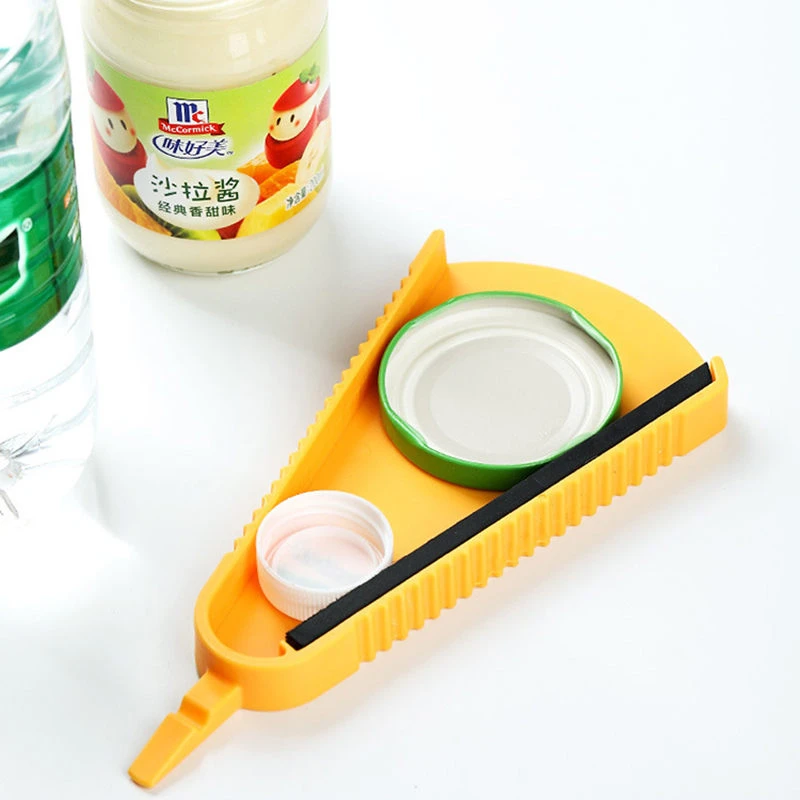 Multi function Bottle Opener Jar Easy Grip Twist Off Lid Quick Opening 