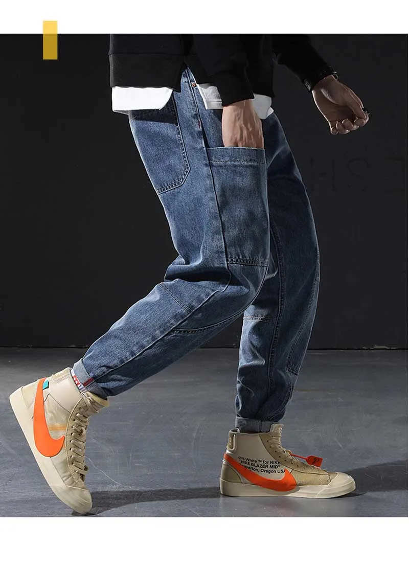 Для мужчин новые модные джинсы для детей модные Для мужчин в стиле «хип-хоп» джинсы для женщин большие размеры: 30-42 Джинсовые штаны молодежь Джинсы женские укороченные брюки больших размеров мужские джинсы
