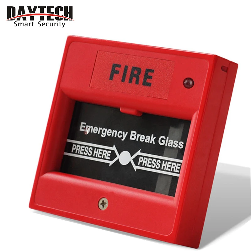 Daytech Fire Alarm Manual Break Glass Call Security Alarm System