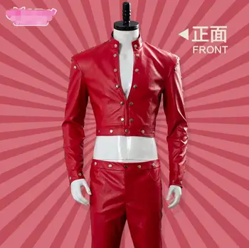 

Anime The Seven Deadly Sins The Third Season Ban Cosplay Costume Red Man Suits