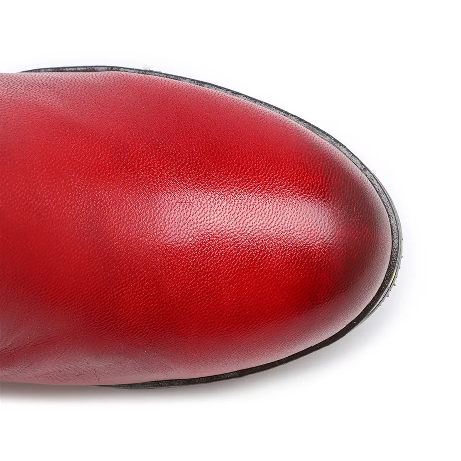 D Knight Luxury Boots Shoes Woman Retro Genuine Leather Casual Women's Knee High Boot Handmade Ethnic Female Western Cowboy Boot (4)