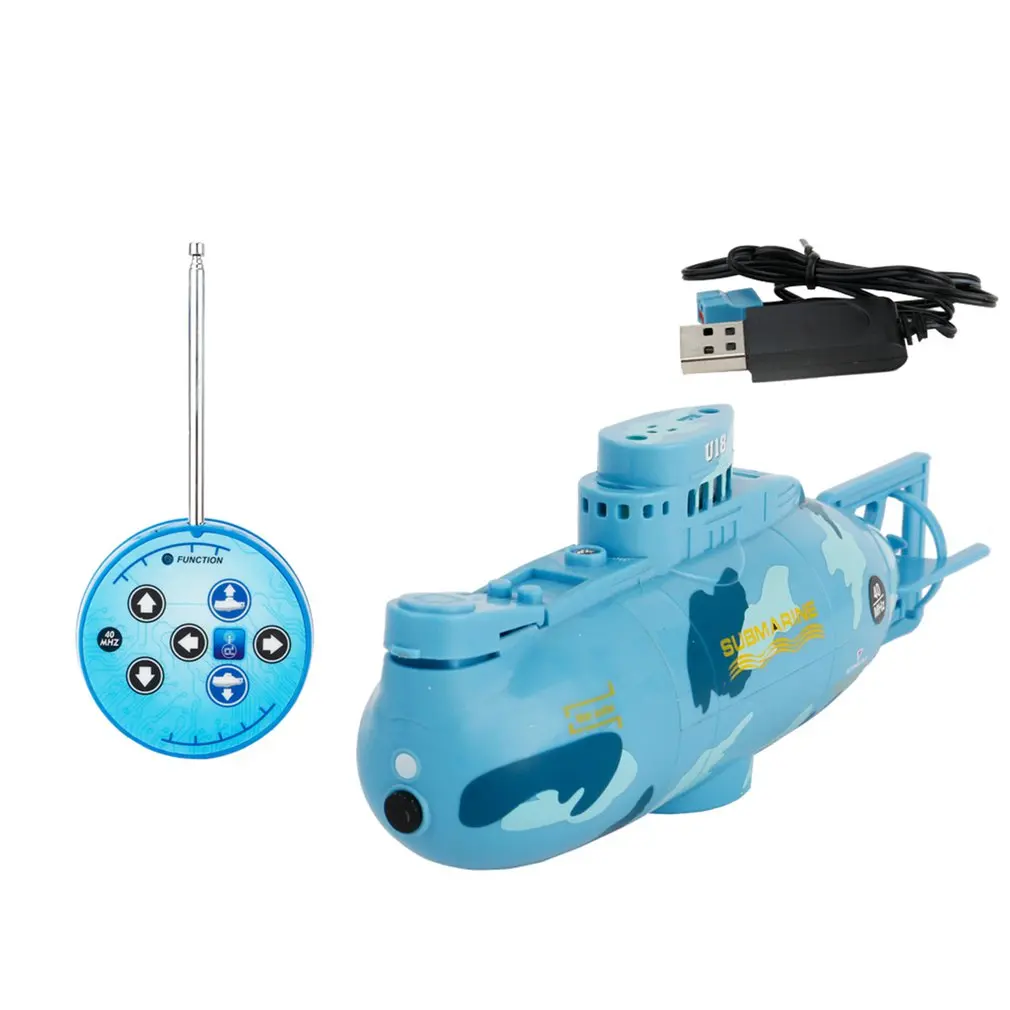 

Mini Submarine RC Speedboat Model High Powered RC Submarine for Kids