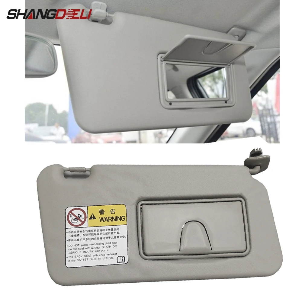 Car Sun Visor Shield With Glass Mirror Sunvisor Right Side For Suzuki Swift Splash 2006 to 2016 | Автомобили и мотоциклы