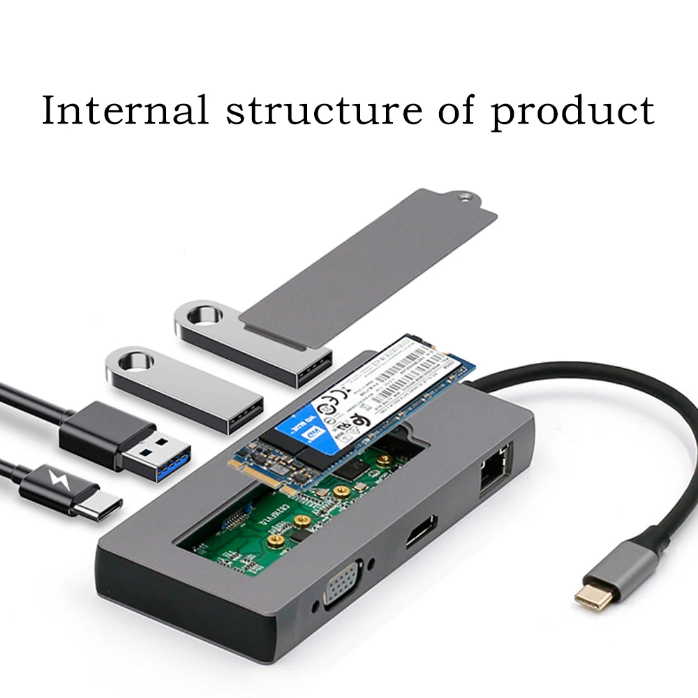 PROD 1005003329678456 8 in1 USB c Docking Station PD Ddapter Portable
Hard Disk for M.2 SSD HUB to HDM Convert ype-c for computer Mac notebook PROD 1005003329678456 8 in1 USB c Docking Station PD Ddapter Portable
Hard Disk for M.2 SSD HUB to HDM Convert ype-c for computer Mac notebook