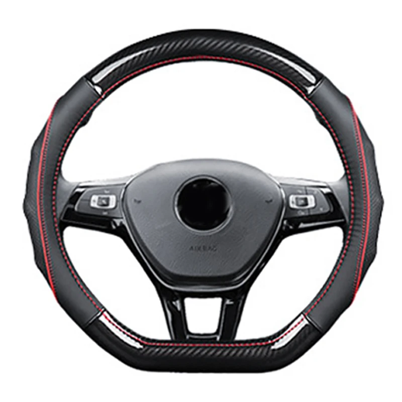 ハンドルカバー 車の保護 滑り止め エンボス加工 ゴルフ7 Mk7 ポロ ジェッタ パサート用 Steering Covers Aliexpress