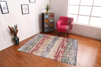 

Printed Turkish Rug Bedroom Bedside Simple Living Room Coffee Table Kitchen Study Door Mat Entrance Hall Retro Nostalgic Mat