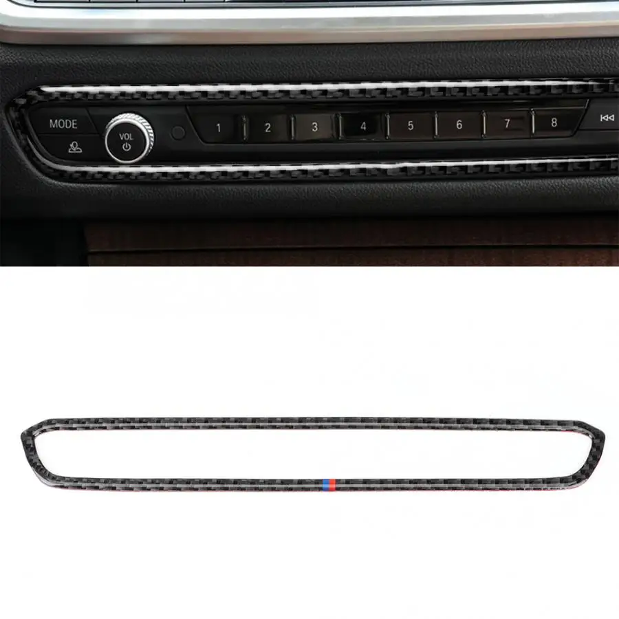 Центральная консоль CD Кнопка рамка Крышка обшивка подходит для BMW 3 серии G20 325 330 335
