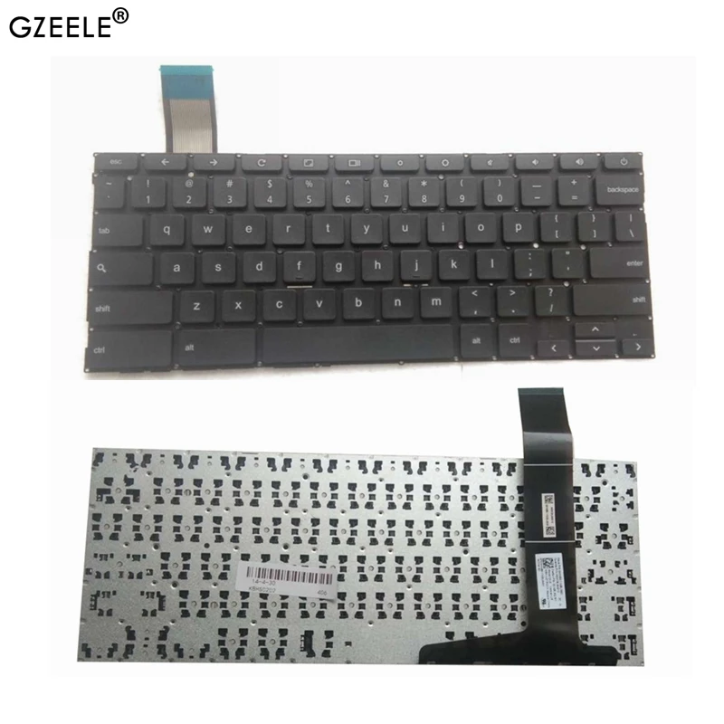 Новая черная клавиатура для ноутбука Asus Chromebook C201P C202 C201PA C201 C202SA C202S без рамки |