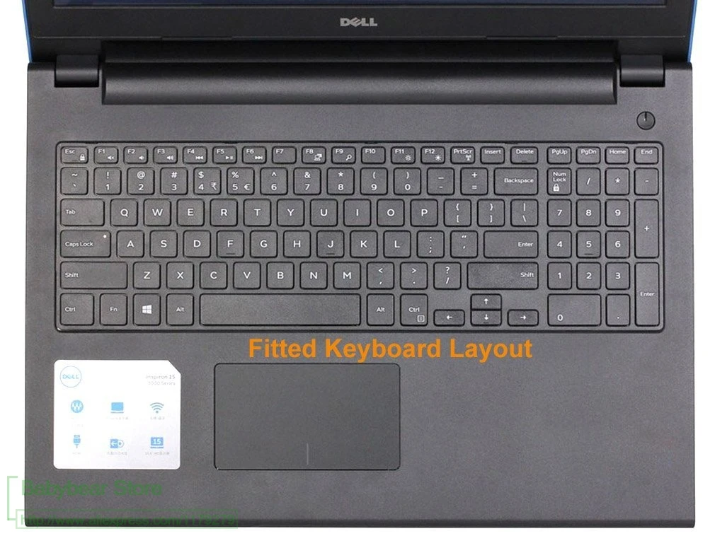 Пленка для клавиатуры из ТПУ протектор ноутбука ясно для Dell Vostro 15 3583 3580 3584 3581 3582 3585 3586 3578 3568 15,6 дюймов ноутбука