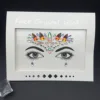 3D Crystal Glitter Jewels Tattoo Sticker Women Fashion Face Body Gems Gypsy Festival Adornment Makeup Beauty Stickers 5