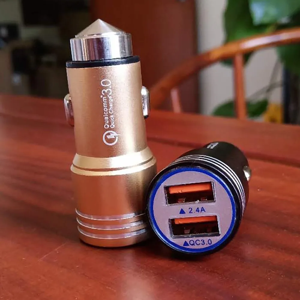 Мобильный телефон Быстрая зарядка USB Автомобильное зарядное устройство для iPhone Xiaomi huawei быстрое автомобильное зарядное устройство для мобильного телефона