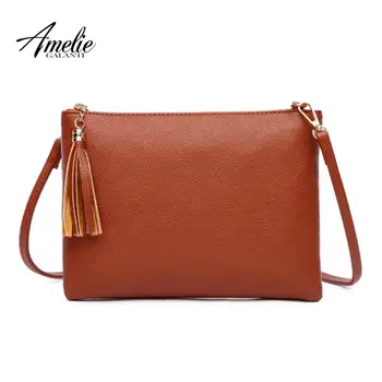 

AMELIE GALANTI Crossbody bags for women Small square package new solid color simple diagonal crossover shoulder bag 2019 FASHION