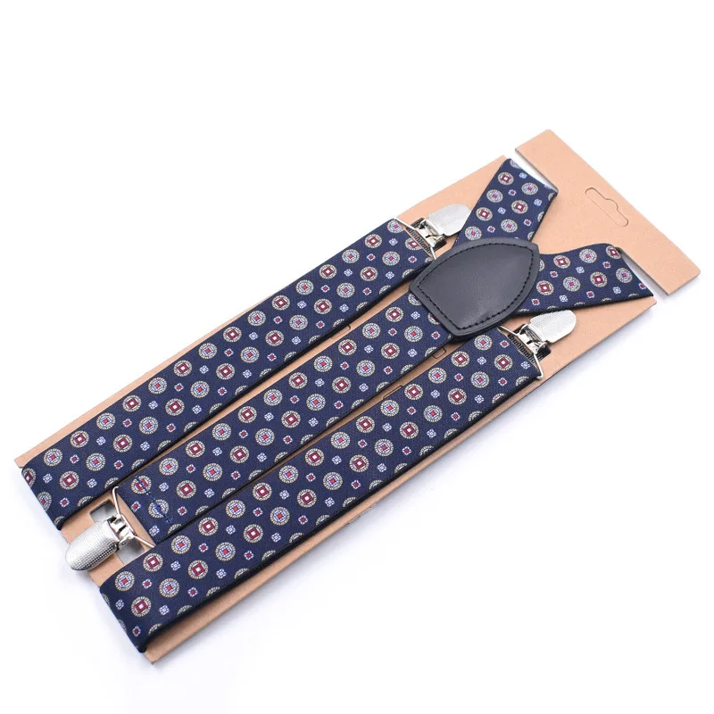 3.5cm Suspenders Для мужчин и женщин, 3 зажима, рубашка для отдыха, 3,5 см, штаны, брюки, клипса, Y-Back, подтяжки из искусственной кожи, эластичный сплав, металлическая головка, регулируемые подтяжки - Цвет: 3.5cm Suspenders