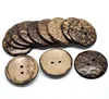 13-50mm 2 Holes Brown Coconut Shell Sewing Buttons Round Button For Clothing Scrapbooking Garment DIY Crafts Sewing Accessories 3