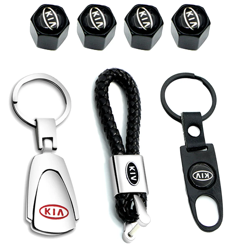 3D Metal Car Key Ring Keychain badge Pendant For KIA K2 K3 K5 Sorento Sportage R Rio Soul Auto Accessories gadgets | Автомобили и