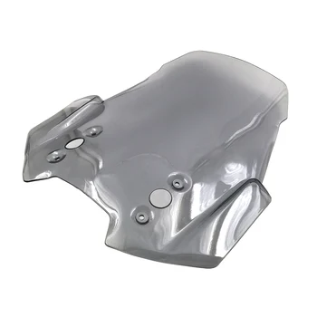 

For Kawasaki Versys 650 KLE650 Versys 1000 2015 - 2018 Naked Bike Motorcycle Dark Smoke Windshield Windscreen Deflector Airflow