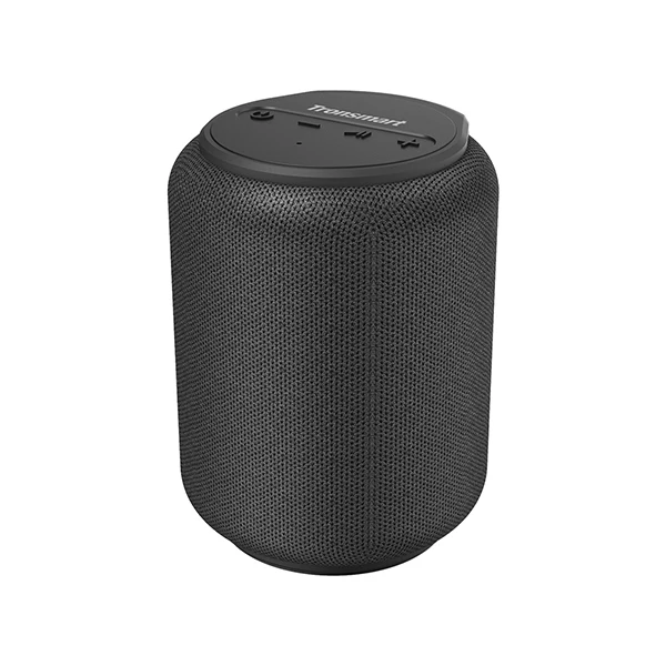 Tronsmart T6 Mini Bluetooth Speaker TWS Speakers 5.0 IPX6 Waterproof Mini Portable Speakers 360-degree Music Black Soundbar - Цвет: Черный