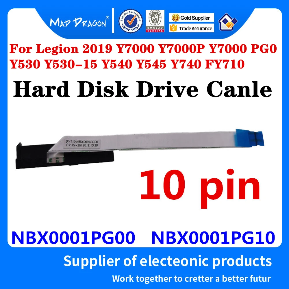 Новый кабель HDD Для Lenovo Легион 2019 Y7000 Y7000P Y530 Y530-15 Y540 Y545 Y740 FY710 NBX0001PG00 жесткий диск SATA