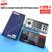 2020 handheld game console de jogos de vídeo 8 bit 2g memória simulador fc3000 handheld crianças jogo cor pxpx7