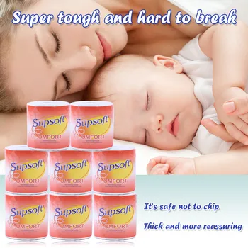 

Hollow Replacement Roll Paper Print Interesting Toilet Paper Table Kitchen Bathroom Paper Tissue Wood Pulp Cleaning Paper