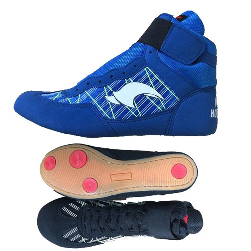 Professional Wrestling Boots Boxing Shoes Men Women Weightlifting