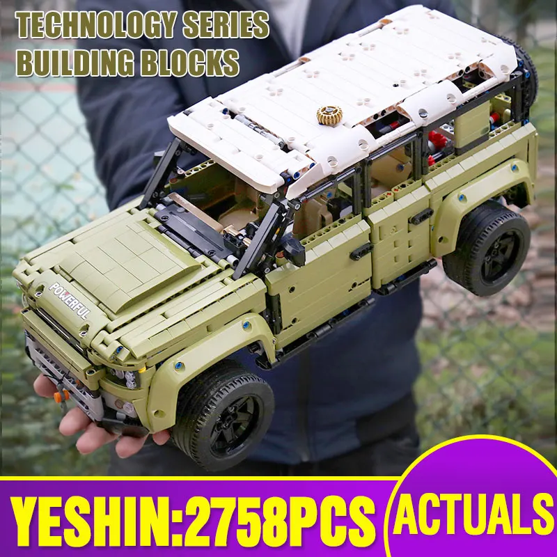 13175 техническая модель автомобиля Mould King совместимая с MOC Land SUV Rover защитная