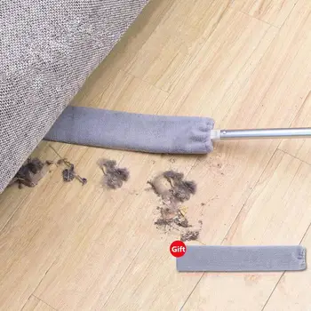 

Bedside Dust Brush Long Handle Mop Household Bed Bottom Gap Clean Fur Hair Sweeping Dusty Magic Microfibre Duster 2020
