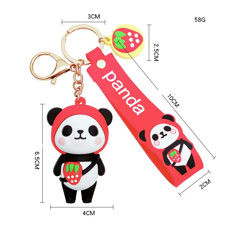 Panda Love Kawaii Keyring - 7 - Kawaii Mix