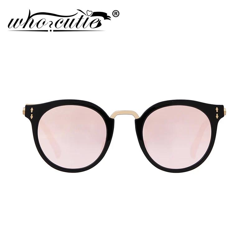 Женские винтажные Круглые Солнцезащитные очки S087 роскошные дизайнерские