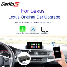 Carlinkit для Lexus NX ES US iS CT RX GS LS LX LC RC- Мультимедиа беспроводной Apple CarPlay и Android авто комплект модернизации
