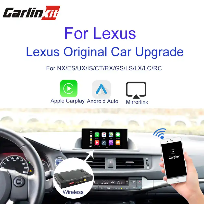 Android / carplay interface box for Lexus CT200h CT 2014 2019 etc video
