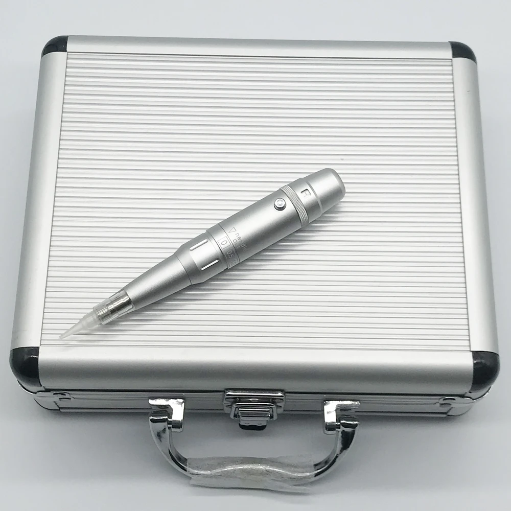 

Профессиональная тату-машинка для макияжа, Перманентная ручка для бровей, губ, контура, тату-пистолет с картриджем и иглами