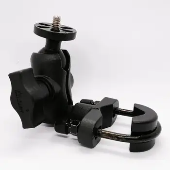 

Aluminum Alloy Motorcycle Handlebar Mount Bike Rail Mount with Standard Universal 1/4''-20 Thread for Sports Cameras DVR etc