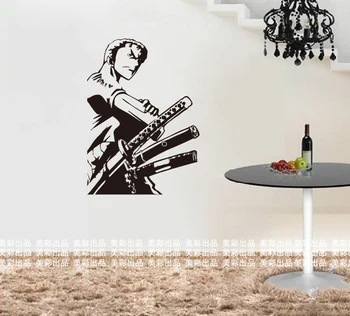 

Zoro ONE PIECE Wall Decal Vinyl Wall Stickers Decal Decor Home Decorative Decoration Anime ONE PIECE Car Sticker