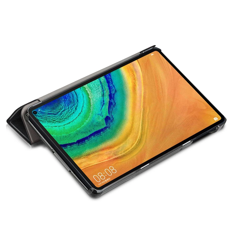 Для huawei MatePad Pro, 10,8 дюймов, чехол из искусственной кожи для планшета, тонкий складной флип-чехол с подставкой, защитный чехол для планшета MatePad Pro 10,8, чехол