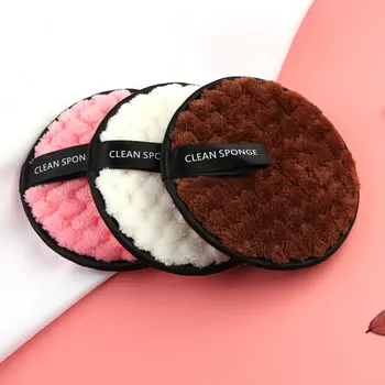 

Lazy Water Cleansing Powder Puff Double - Sided Wash Sponge Cleansing Make Up Removal Pads Make Up Cleansing Pads