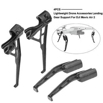 

4pcs Heighten Protector Aircraft 3D Printing ABS Landing Gear Extension Leg Lightweight Drone Accessories For DJI Mavic Air 2