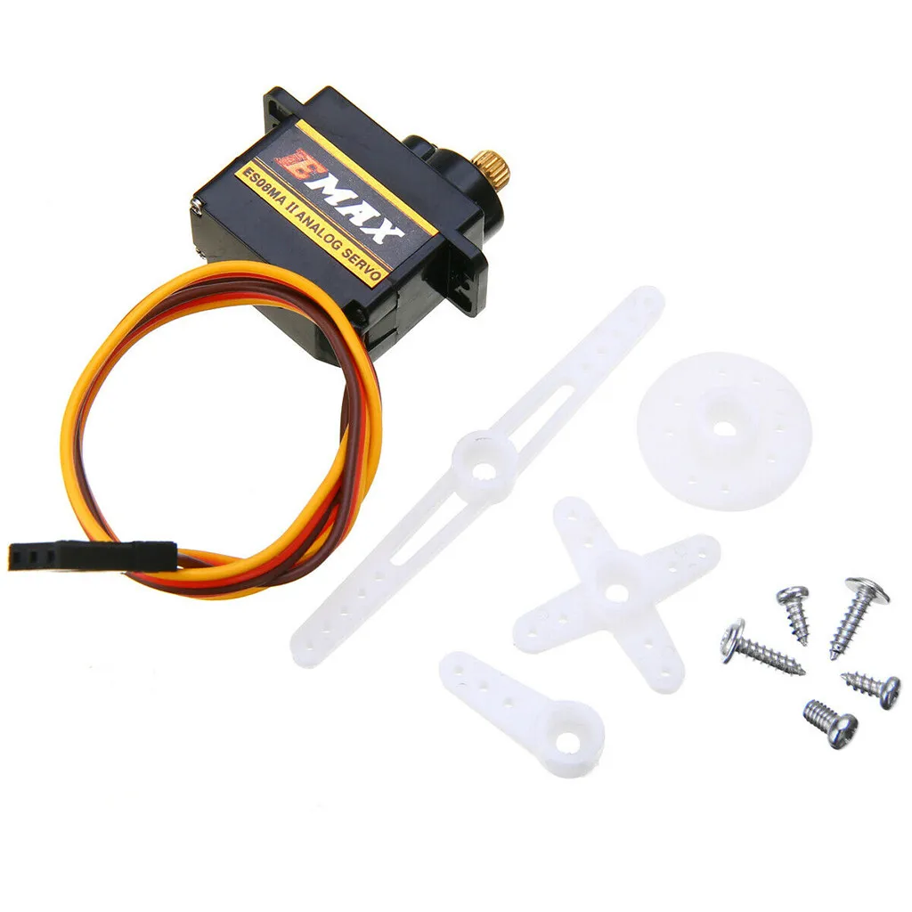 HIINST 1 Set Metal Gear Servo Mini 12g/1.8kg/10sec ES08 High-speed Tool Parts | Игрушки и хобби
