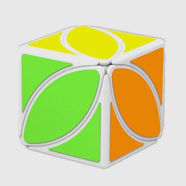 Qiyi Ivy Cube new Qiyi special magic cube clover cubes Maple Leaf  Puzzle Cubo magico profissional Educational Toys game cube 4