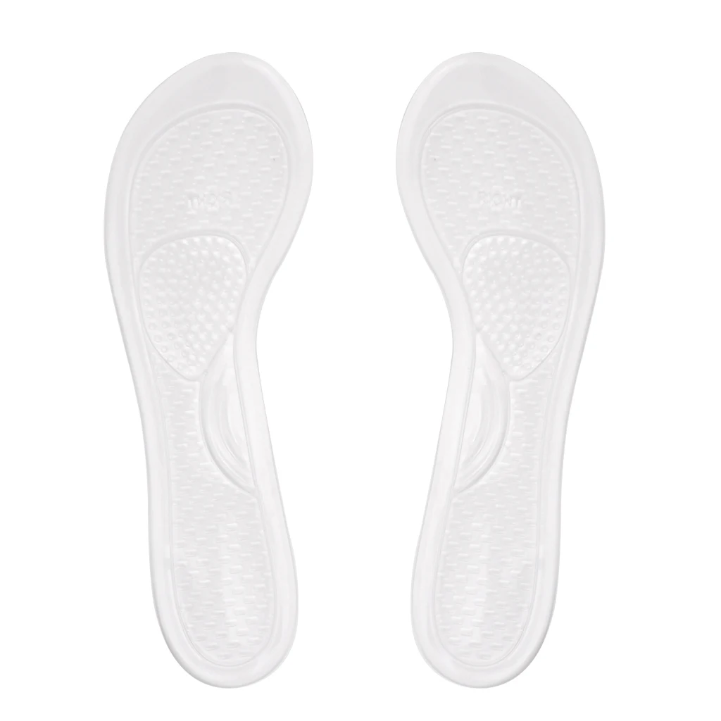 Anti-slip Lady Silicone Insole for High Heels Open Toed Shoes and Sandals