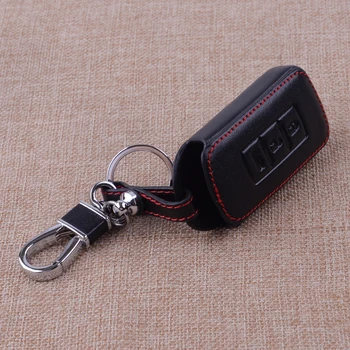 

CITALL 3 Buttons Remote Smart Key Case Cover Holder PU Fit for Mitsubishi Outlander Lancer ASX Pajero