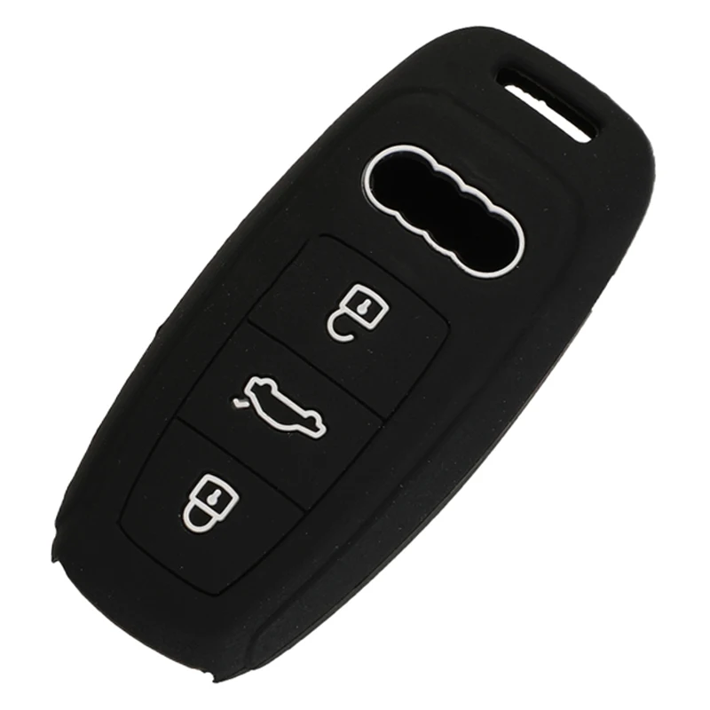 Keyforkess 30 pz/lotto Protector Car Key Caso Borsette Copertura di Chiave Per Audi A6L A7 A8 Q8 2018 2019 di Chiave Dell'automobile sacchetto di Car Styling - H7ee239209d294fafac7ce7b813ffb0d5r