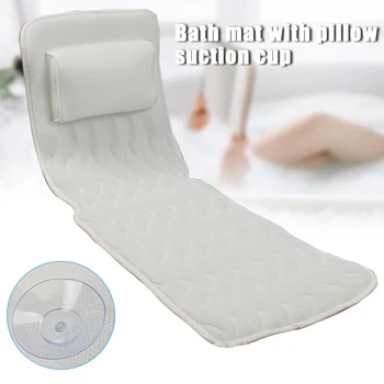 

Full Body Bath Mat Tub Mattress for Soaking Non-Slip Bathtub Pillow with Suction Cups 3D Air Mesh Technology Spa Cushion FP8