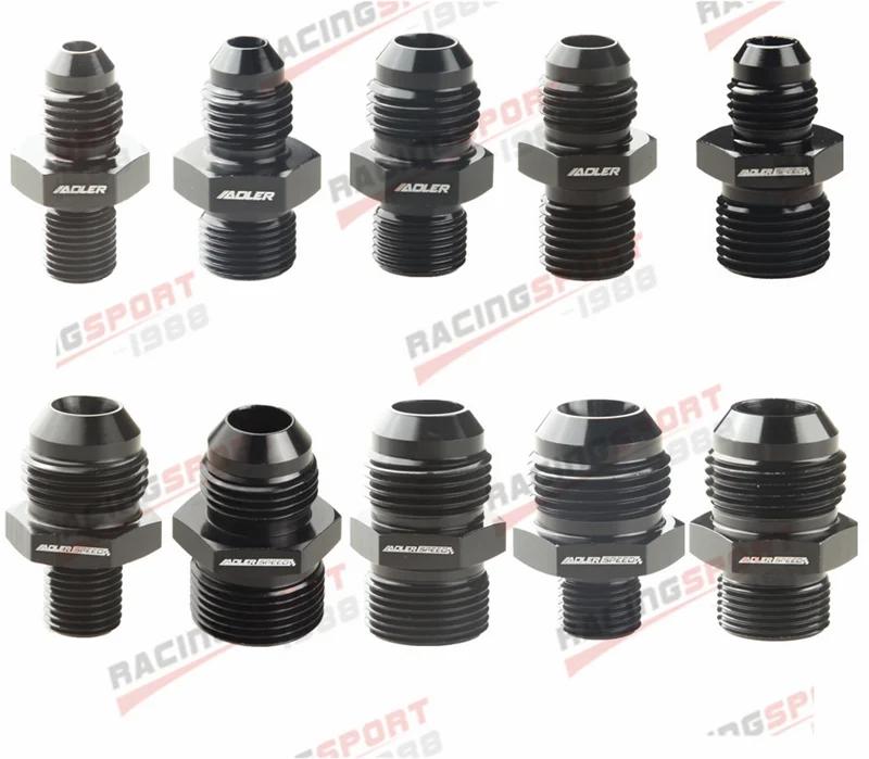 

Adlerspeed 4AN 6AN 8AN 10AN 12AN Male Flare To Metric Straight Fitting Adapter