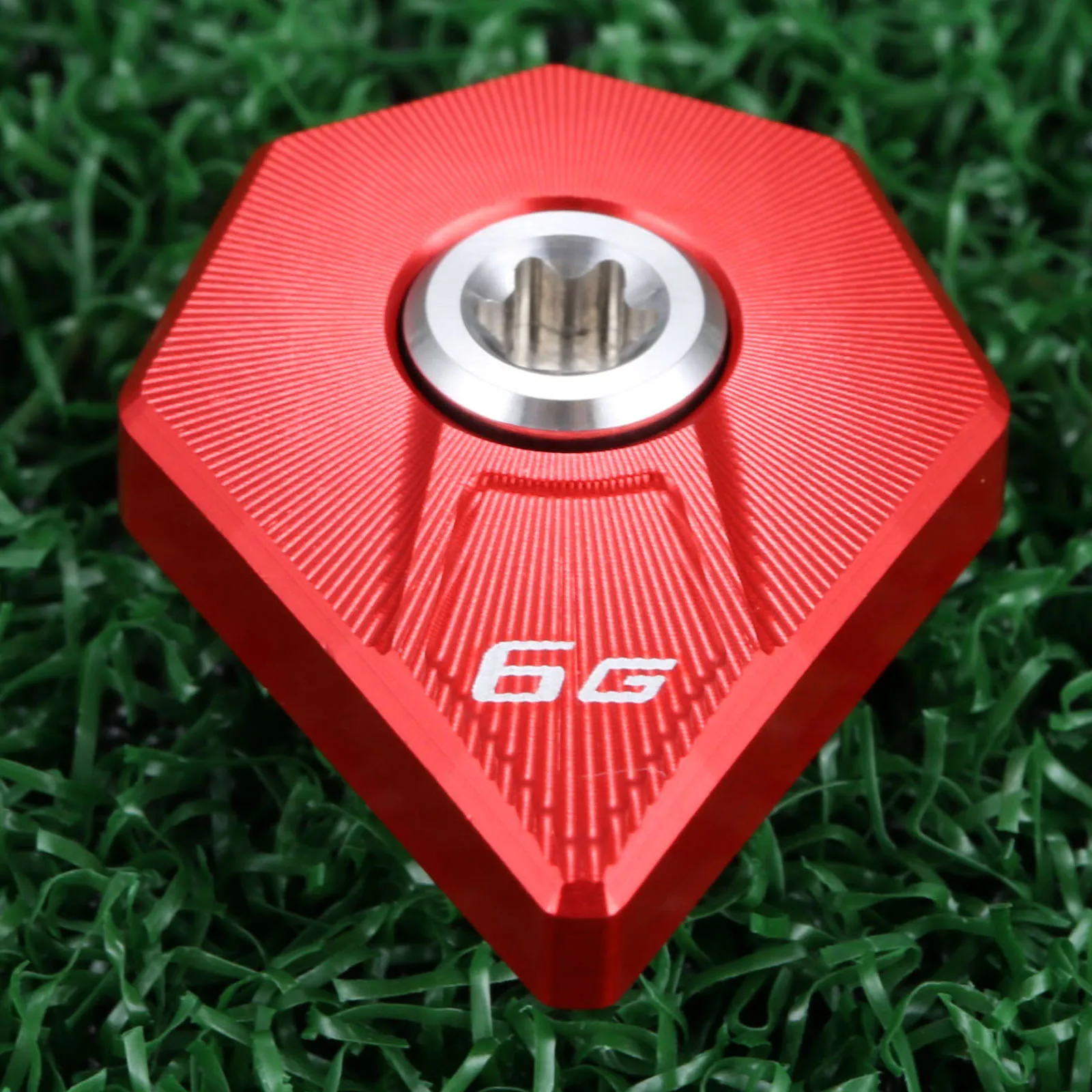 6g Red 1 шт. для Cobra F9, металлический винт для гольфа, сменные головки для гольф-клуба, аксессуары, 4 г, 6 г, 8 г, 10 г, 12 г, красный/черный - Цвет: 6g Red